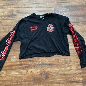 Victoria’s Secret PINK Ohio State crop top